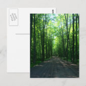 carte postale de forêt (Devant / Derrière)