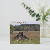 Carte postale de forge de vallée (Debout devant)