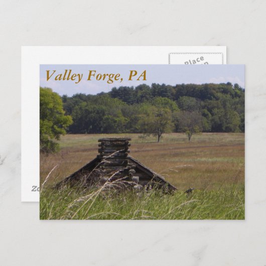 Carte postale de forge de vallée (Devant / Derrière)