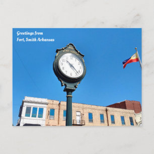 Carte postale de Fort Smith, Arkansas