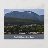 Carte postale de Fort William, Écosse (Devant)
