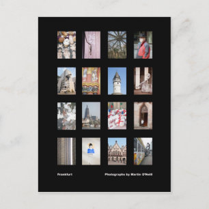 Carte postale de Francfort