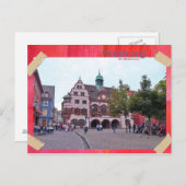 Carte postale de Fribourg-en-Brisgau (Devant / Derrière)
