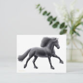 Carte postale de Frison courant librement (Debout devant)