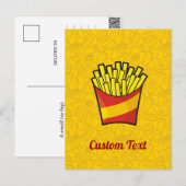 Carte postale de frites (Devant / Derrière)