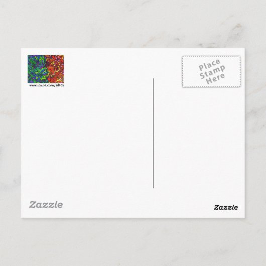 Carte postale de froid à chaud (Dos)