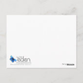 Carte postale de fruits de canneberge rouge (Dos)