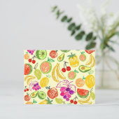 Carte postale de fruits mélangés (Debout devant)