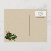 Carte postale de Fun Retro Christmas (Dos)