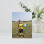 Carte postale de future star de football (Debout devant)
