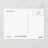 Carte postale de Galveston (Dos)