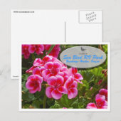 Carte postale de gardénia (Devant / Derrière)