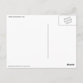 Carte postale de gardénia (Dos)