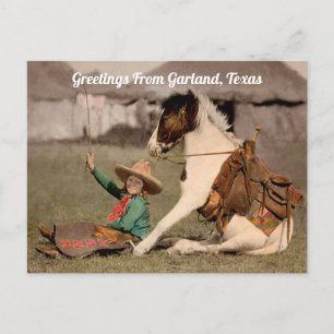Carte postale de Garland, Texas
