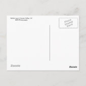 Carte postale de Garner Valley (Dos)