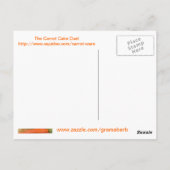 Carte postale de gâteau à l'ananas GramaBarb (Dos)