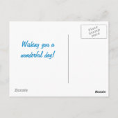 Carte postale de gâteau d'anniversaire (Dos)