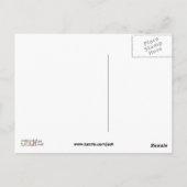 Carte postale de gâteau d'anniversaire (Dos)