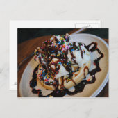 Carte postale de gaufre glacée (Devant / Derrière)