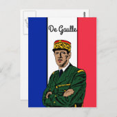 Carte Postale De Gaulle (Devant / Derrière)