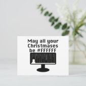 Carte postale de Geek Christmas (Debout devant)