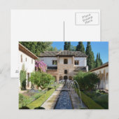 Carte postale de Generalife (Devant / Derrière)