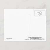 Carte postale de géométrie islamique 'Changing Sea (Dos)