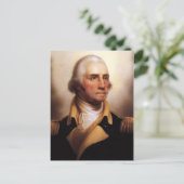 Carte postale de George Washington (Debout devant)