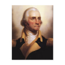 Carte postale de George Washington