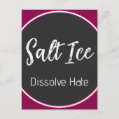 Carte postale de glace salée (Devant)