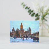 Carte postale de Glasgow (Debout devant)