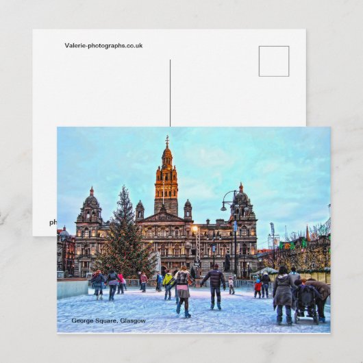 Carte postale de Glasgow (Devant / Derrière)