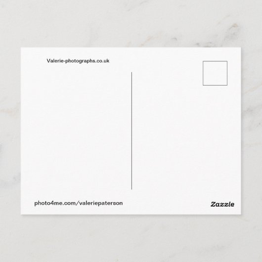 Carte postale de Glasgow (Dos)