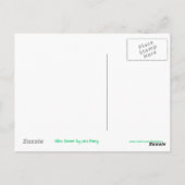 Carte postale de Glitz Green dollar '$' (Dos)