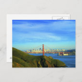 Carte postale de golden gate bridge (Devant / Derrière)