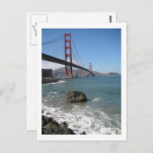 Carte postale de golden gate bridge (Devant / Derrière)