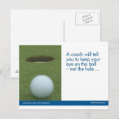 Carte postale de golf (Devant / Derrière)