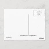 carte postale de golf fou (Dos)