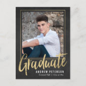 Carte postale de graduation de confiance (Devant)