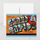 Carte postale de Grand Rapids (Devant / Derrière)