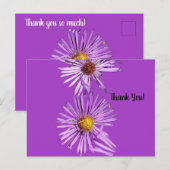 Carte postale de gratitude (Devant / Derrière)