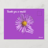 Carte postale de gratitude (Dos)