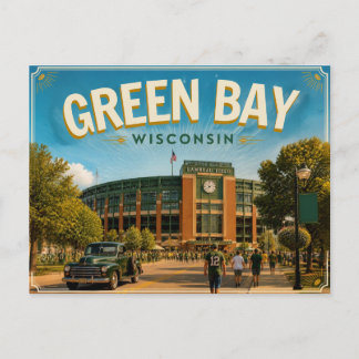 Carte postale de Green Bay Wisconsin