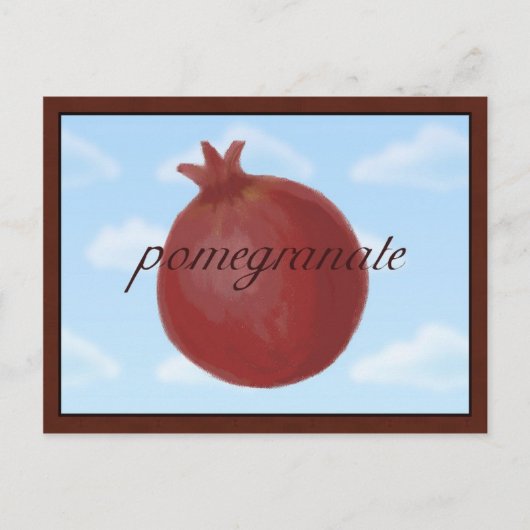 Carte postale de grenade surréaliste (Devant)