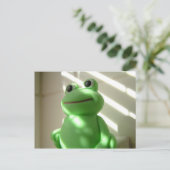 Carte postale de grenouille (Debout devant)
