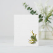 carte postale de grenouille "prince" (Debout devant)