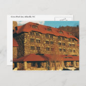 Carte postale de Grove Park Inn, Asheville, NC (Devant / Derrière)
