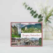 Carte postale de Gruyère, Suisse (Debout devant)