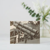 Carte postale de guerre de poste (Debout devant)