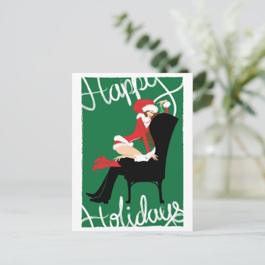 Carte postale de gui (Debout devant)